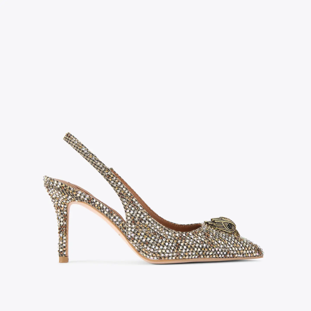 KURT GEIGER BELGRAVIA HIGH SLING HEEL (36)