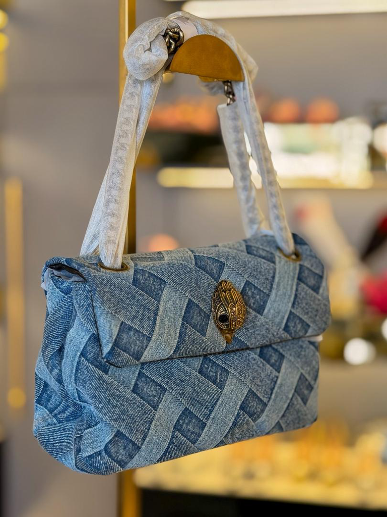 [2556] Kurt Geiger Shoreditch Denim Bag