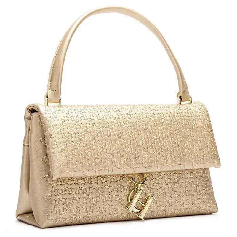 CHCH Liu Jo Embossed Logo Top Handle Bag
