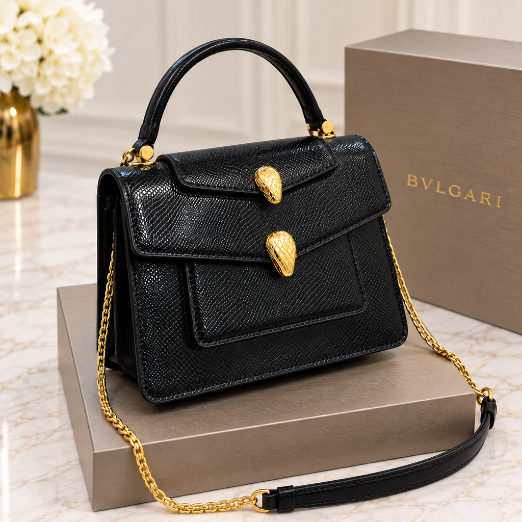Bvlgari Serpenti Forever Top Handle Bag